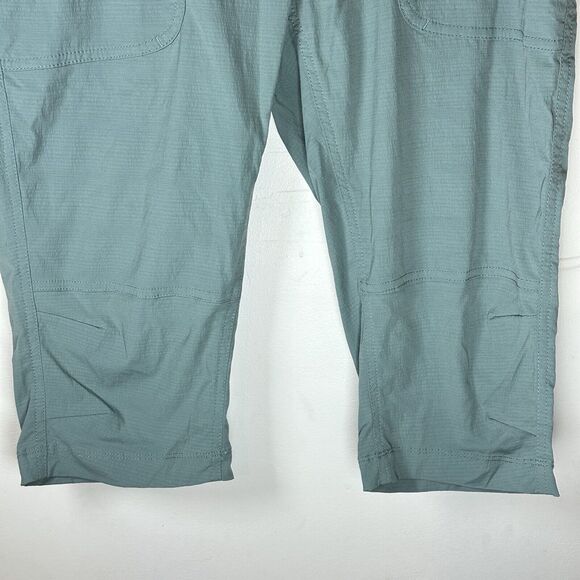 PrAna  Revenna Knicker Trail Hiking Shorts Teal Green Womans 8 - Picture 10 of 12